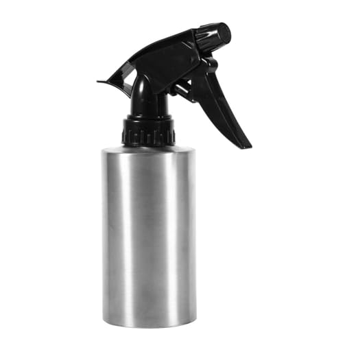 Sprühflasche Pflanzen, Sprühflasche aus Edelstahl Sprühflasche leer Blumensprüher Wassersprühflasche Handpress Zerstäuber für Wasser, Essig, Sojasauce(550 ml) von Agatige