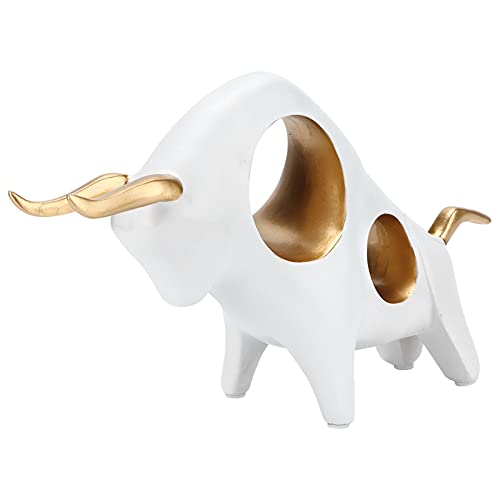 HERCHR Stier-Statue, Stier-Skulptur, abstrakte Hohle Stier-Figur für Zuhause, Tisch, Büro HERCHR Stier-Statue, Stier-Skulptur, abstrakte Hohle Stier-Figur für Zuhause, Tisch, Büro von HERCHR