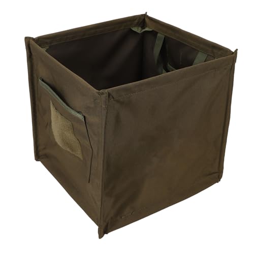 HERCHR Zusammenklappbarer Mülleimer für den Außenbereich, 33 l, faltbarer Aufbewahrungskorb mit Wurfleine, 32 x 32 x 32 cm, Aufbewahrungsbox für den Außenbereich, für Reisen, Picknick, (OD grün) HERCHR Zusammenklappbarer Mülleimer für den Außenbereich, 33 l, faltbarer Aufbewahrungskorb mit Wurfleine, 32 x 32 x 32 cm, Aufbewahrungsbox für den Außenbereich, für Reisen, Picknick, (OD grün) von HERCHR