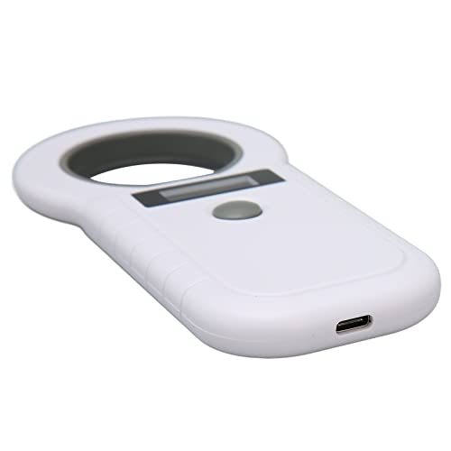 Hunde-Mikrochip-Lesegerät, Haustier-Mikrochip-Scanner Mit Display, Haustier-Chip-ID-Scanner, Hunde-Chip-Scanner, Mikrochip Für Hunde, Wiederaufladbarer Leser, Tier-Chip-ID-Scanner, Haustier-ID-Leseger von HERCHR