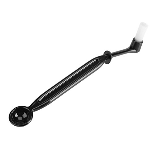 Kaffeebinsel, Dual -Gebrauch Nylon -Espress Coffeemachine Cleaningbrush Löffel Kaffee Mühle Maschine Reinigung für die Kaffeegruppe Gruppenkopf von HERCHR