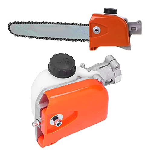 Kettensägengetriebe Kopf, Kettensäge Kopfgetriebe Getriebe, Montagepol Sägegetriebe Montage Anhang Ersatz Multifunktionsketten Kettensägen Teile Teile (26mm 7teeth) von HERCHR