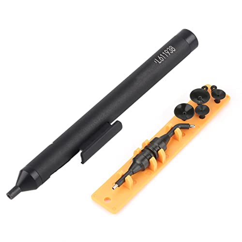 Manuelles Vakuumsaugstift für IC SMD, Saugen -Pickup -Werkzeug mit 1 Saugstift 2 Tipps 6 Sauger zum Aufnehmen kleiner elektronischer Komponenten Manuelles Vakuumsaugstift für IC SMD, Saugen -Pickup -Werkzeug mit 1 Saugstift 2 Tipps 6 Sauger zum Aufnehmen kleiner elektronischer Komponenten von HERCHR