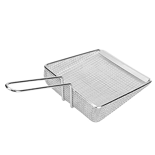 Mini Bratenkorb Edelstahl, Frittierkorb Klein Edelstahl Frittierkörbchen Zum Servieren Pommeskörbchen Frittierkörbchen Zum Servieren Für Pommes Frites Garnelen Zwiebelringen von HERCHR