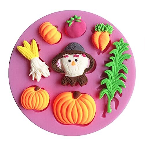 Silikonform Für Obst, Gemüse, Fondant, Schokoladenform, Eiswürfel Fondant Gelee Schüsse Schokolade, Fondant Backen Keks Tablett Silikon DIY Schimmel von HERCHR