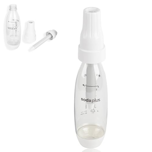 Portable Soda Maker, 1L Carbonating Bottle,1000ml Homemade Sparkling Water Machine for Soft Drinks Cocktails for Home Travel von HERCHR