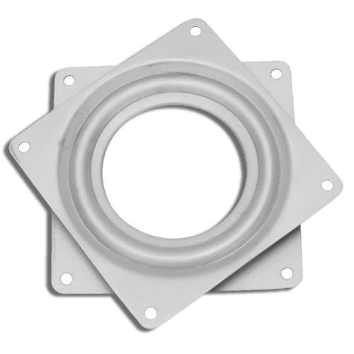 Schwenkplatte, 72 mm/95 mm schwere 360 ​​-Grad -Drehlager -Drehplatte Lazy Susan Swivel Basis -Hardware für Möbel Esstisch Servierschale für Möbel (95 mm) von HERCHR