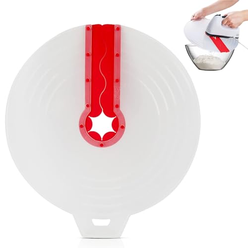 Spritzschutzdeckel Spritzschutz Für Mixer Ø 31 Cm, Spritzschutz Für Pfannen Splash Guard Rührschüssel Zum Verhindert Lästiges Spritzen Backen Und Pürieren Teigs Beim Mixen Aufschlagen von HERCHR