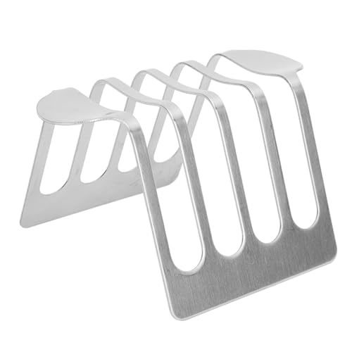 Toast Bread Rack, Edelstahl Frühstücksbrot Ständer Vintage Sandwich Aufbewahrungskühlung vielseitige Küchenausstellungsstation zum Backen (Style 1) von HERCHR