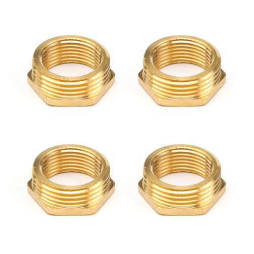 4 Stück Messing Reduzierstück Außengewinde, HERKINDNESS Reduzierstück 1 Zoll Auf 3 4 Zoll, Messing Reduzierung Gewinde-Fitting, 3/4 Weiblich Auf 1 Zoll Männlich, für Rohranschluss 4 Stück Messing Reduzierstück Außengewinde, HERKINDNESS Reduzierstück 1 Zoll Auf 3 4 Zoll, Messing Reduzierung Gewinde-Fitting, 3/4 Weiblich Auf 1 Zoll Männlich, für Rohranschluss von HERKINDNESS