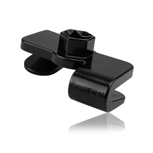 HERKINDNESS Schraubenschlüssel Extender Adapter Schwarz, Universal Schraubenschlüssel Extender, Sechskantantrieb Verlängerungswerkzeug, Hohe Härte, für 1/2 Zoll Antrieb Oder 21 mm Hex Drive Wrench von HERKINDNESS