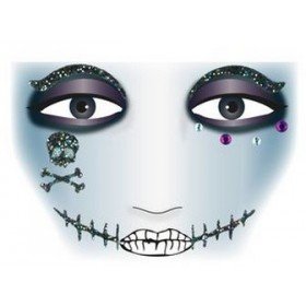 HERMA 15306 Face Art Sticker Pirat Gesicht Aufkleber Glitzer Sticker für Fasching, Karneval, Halloween, dermatologisch getestet HERMA 15306 Face Art Sticker Pirat Gesicht Aufkleber Glitzer Sticker für Fasching, Karneval, Halloween, dermatologisch getestet von HERMA