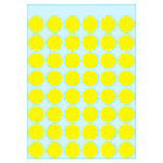 HERMA 1861 Markierungspunkte Gelb 13 x 13 mm 5 Blatt à 48 Etiketten HERMA 1861 Markierungspunkte Gelb 13 x 13 mm 5 Blatt à 48 Etiketten von HERMA