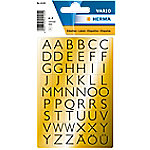 HERMA 4145 Buchstaben A-Z Etiketten 13 x 12 mm Gold 10 Packungen mit 2160 Etiketten von HERMA