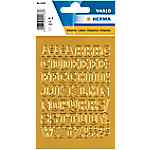 HERMA 4183 Buchstaben A-Z Etiketten 12 mm Gold 10 Packungen mit 560 Etiketten von HERMA