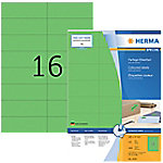 HERMA 4259 Multifunktionsetiketten SuperPrint Grün Rechteckig 1600 Etiketten pro Packung von HERMA