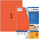 HERMA 4402 Multifunktionsetiketten SuperPrint Rot Rechteckig 100 Etiketten pro Packung von HERMA