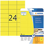 HERMA 4466 Multifunktionsetiketten SuperPrint Blau Rechteckig 480 Etiketten pro Packung von HERMA