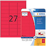 HERMA Etiketten 5045 Neonrot Rechteckig 540 Etiketten pro Packung von HERMA