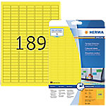 HERMA Farbige Etiketten 4243 Gelb Rechteckig 3780 Etiketten pro Packung von HERMA