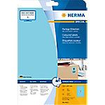 HERMA Farbige Etiketten 4423 Blau Rechteckig 210 x 297 mm 20 Blatt à 14 Etiketten von HERMA