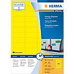 HERMA Farbige Etiketten 4544 Gelb Rechteckig 45 x 21 mm 100 Blatt à 14 Etiketten von HERMA