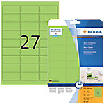 HERMA Farbige Etiketten 5143 Neongrün Rechteckig 540 Etiketten pro Packung von HERMA