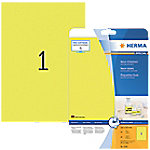 HERMA Farbige Etiketten 5148 Neongelb Rechteckig 20 Etiketten pro Packung HERMA Farbige Etiketten 5148 Neongelb Rechteckig 20 Etiketten pro Packung von HERMA