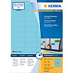 HERMA Farbige Multifunktionsetiketten 4547 Blau Rechteckig 45 x 21 mm 100 Blatt à 48 Etiketten von HERMA