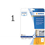 HERMA Inkjetetiketten 4866 Weiß DIN A4 210 x 297 mm 10 Blatt à 1 Etiketten von HERMA