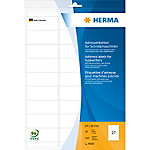 HERMA Multifunktionsetiketten 4430 Weiß DIN A4 67 x 30 mm 20 Blatt à 27 Etiketten von HERMA