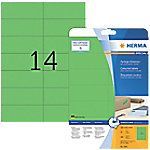 HERMA Multifunktionsetiketten 5061 Grün 105 x 42,3 mm Rechteckig 280 Etiketten pro Packung von HERMA