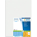 HERMA Multifunktionsetiketten 8692 Weiß Rechteckig 297 x 420 mm 100 Blatt à 1 Etikett von HERMA