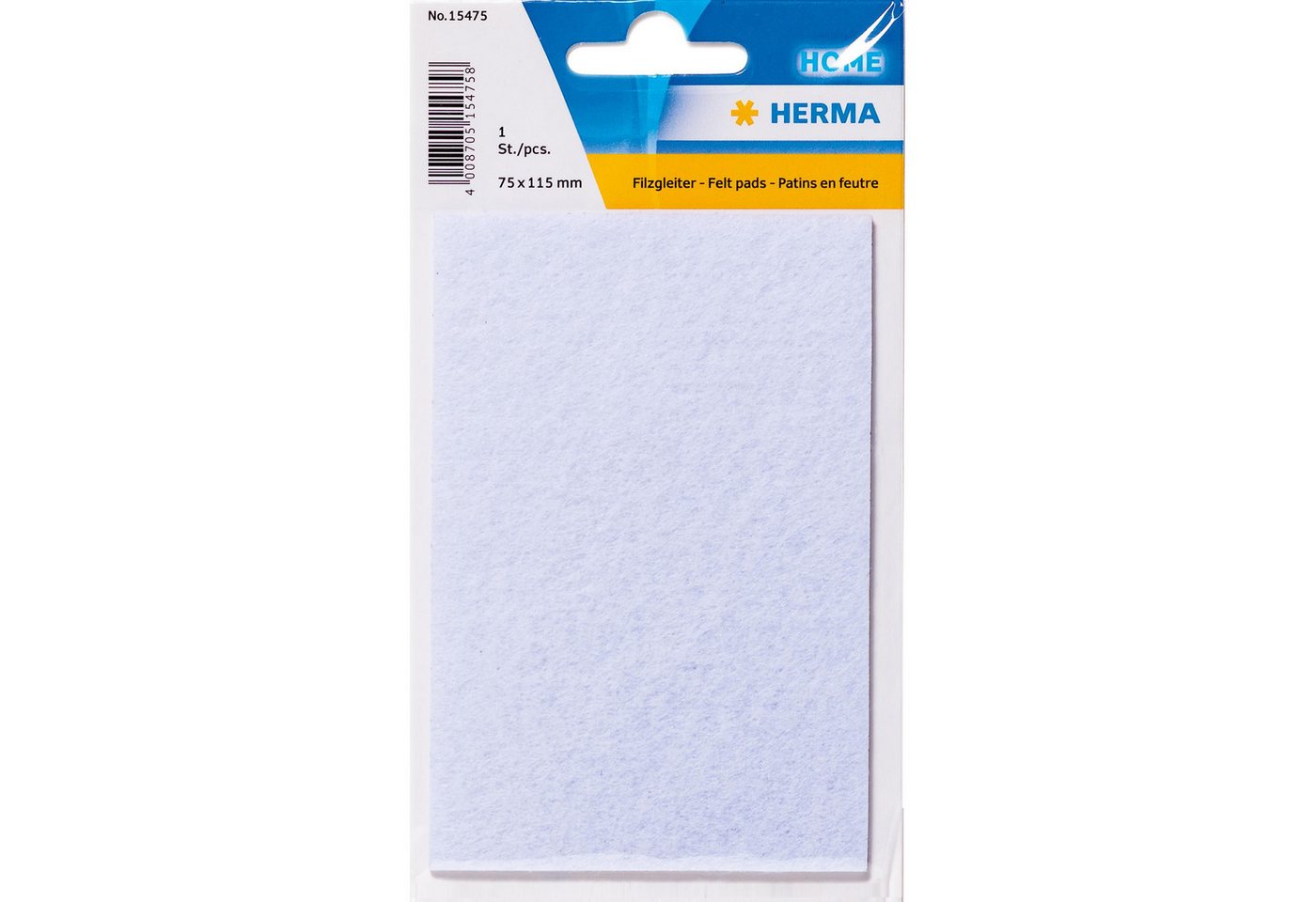 HERMA Schraube Herma Filzgleiter 75 x 115 mm weiss 1 Stück von HERMA
