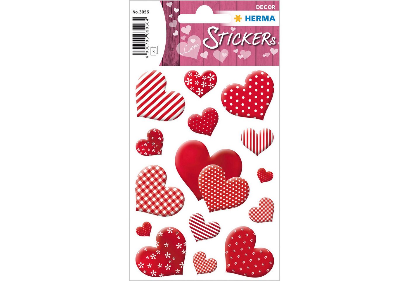 HERMA Sticker Herma Sticker DECOR Blumen Blümchenherzen 3 Bl HERMA Sticker Herma Sticker DECOR Blumen Blümchenherzen 3 Bl von HERMA