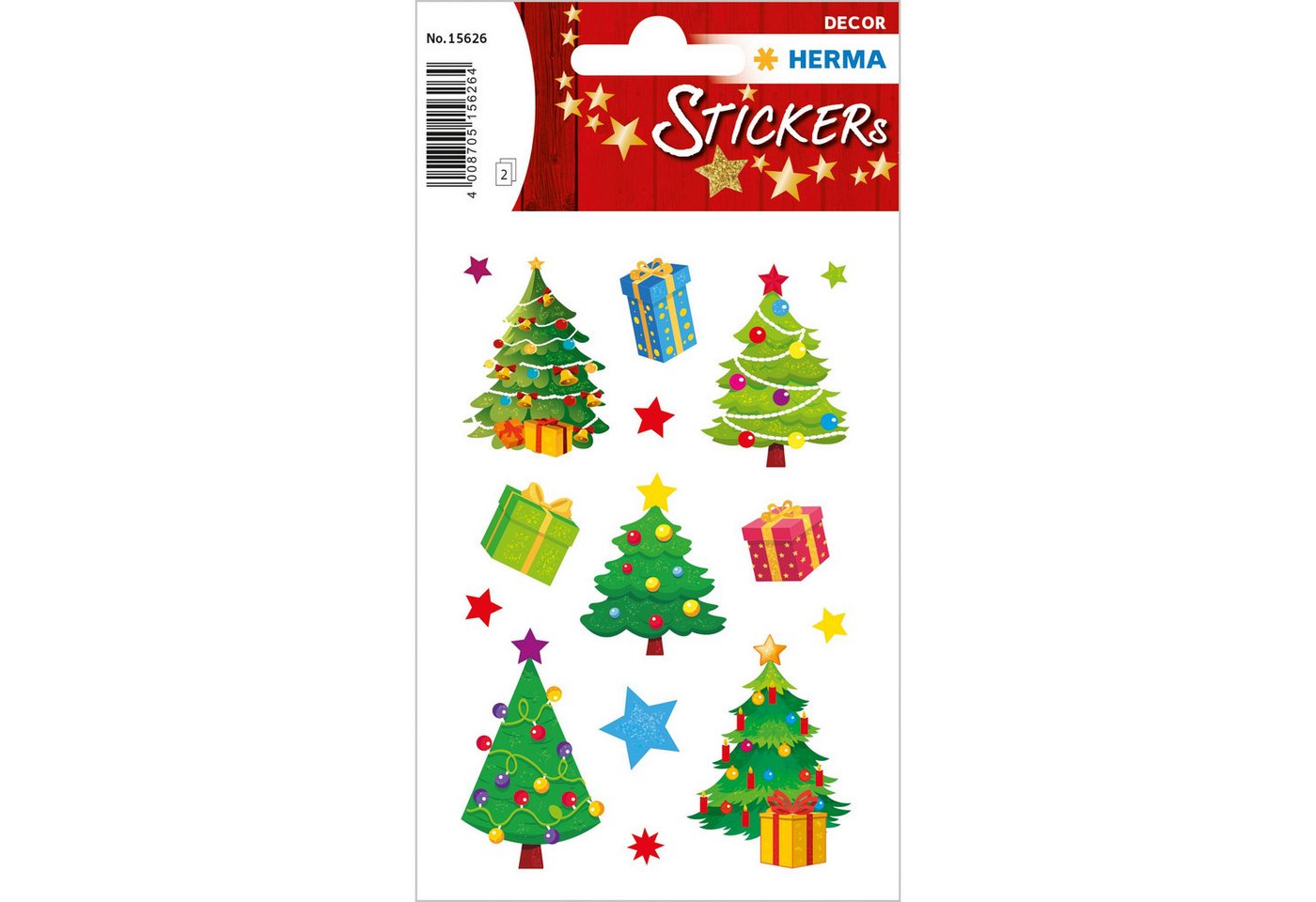 HERMA Sticker Herma Sticker DECOR Weihnachten Christbaum beglimmert 2 Bl HERMA Sticker Herma Sticker DECOR Weihnachten Christbaum beglimmert 2 Bl von HERMA
