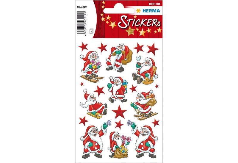 HERMA Sticker Herma Sticker DECOR Weihnachten Nikolaus 3 Bl von HERMA