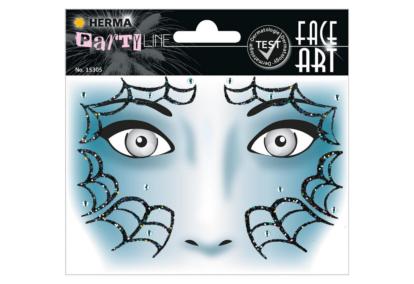 HERMA Sticker Herma Sticker FACE ART Spider 1 Bl HERMA Sticker Herma Sticker FACE ART Spider 1 Bl von HERMA