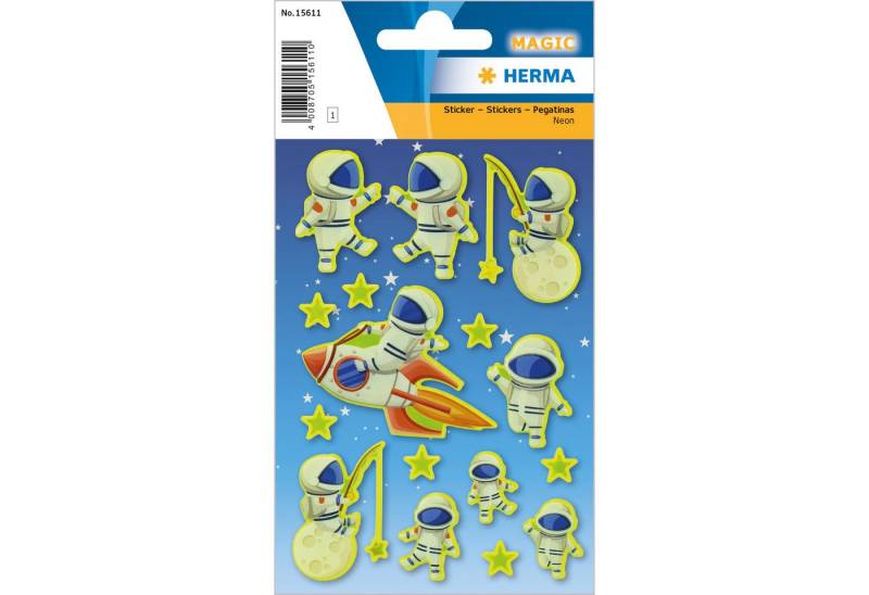 HERMA Sticker Herma Sticker MAGIC Luca auf dem Mond 1 Bl von HERMA
