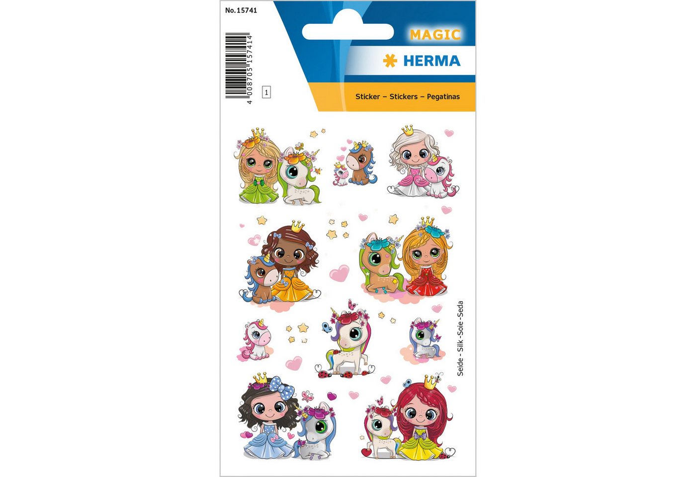 HERMA Sticker Herma Sticker MAGIC Prinzessin Sweetie & Friends 1 Bl HERMA Sticker Herma Sticker MAGIC Prinzessin Sweetie & Friends 1 Bl von HERMA