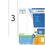 HERMA Universaletiketten 4657 Weiß DIN A4 70 x 297 mm 100 Blatt à 3 Etiketten von HERMA