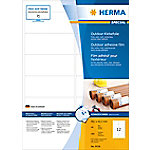 HERMA Wassserfeste Etiketten 9538 Weiß DIN A4 99,1 x 42,3 mm 40 Blatt à 12 Etiketten von HERMA