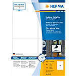 HERMA Wassserfeste Etiketten 9539 Weiß DIN A4 99,1 x 139 mm 40 Blatt à 4 Etiketten von HERMA
