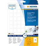 HERMA Wetterfeste Etiketten 8339 DIN A4 Weiß Quadratisch 24 x 24 mm 25 Blatt à 70 Etiketten von HERMA