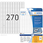 HERMA Wiederablösbare Etiketten 10000 Weiß Rechteckig 6750 Etiketten pro Packung von HERMA