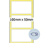 Herma 4090 Thermotransferetikettenn Selbstklebend Weiß 50 x 100 mm 2000 Etiketten von HERMA