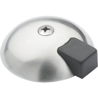 Hermat - Format Bodentürstopper ø 70mm Höhe 22mm inkl. Dübel und Schraube er matt von HERMAT