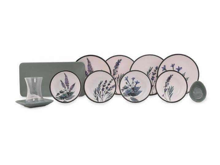 Hermia Concept Frühstücksteller 100% CERAMIC STONEWARE M1736, (21 St), weiß von HERMIA