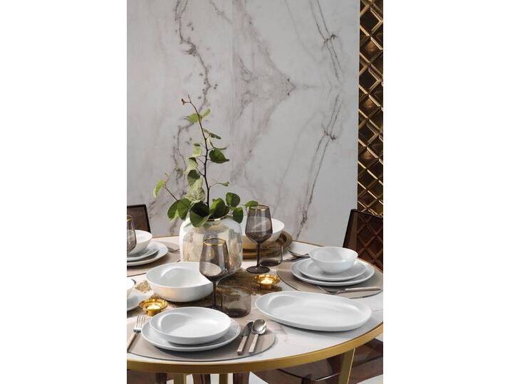 Hermia Concept Teller-Set KTP3354, Weiß, Essservices, 100% Porzellan, weiß von HERMIA