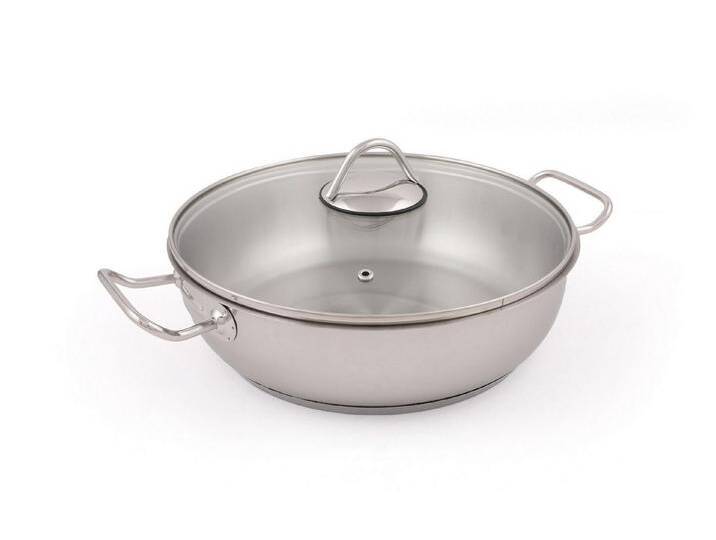 Hermia Concept Topf-Set 100% STAINLESS STEEL N1304, (2-tlg), silberfarben von HERMIA